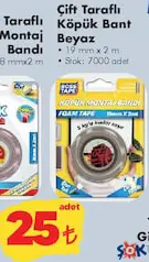 BOSS TAPE ÇİFT TARAFLI KÖPÜK BANT BOSS TAPE ÇİFT TARAFLI KÖPÜK BANT
